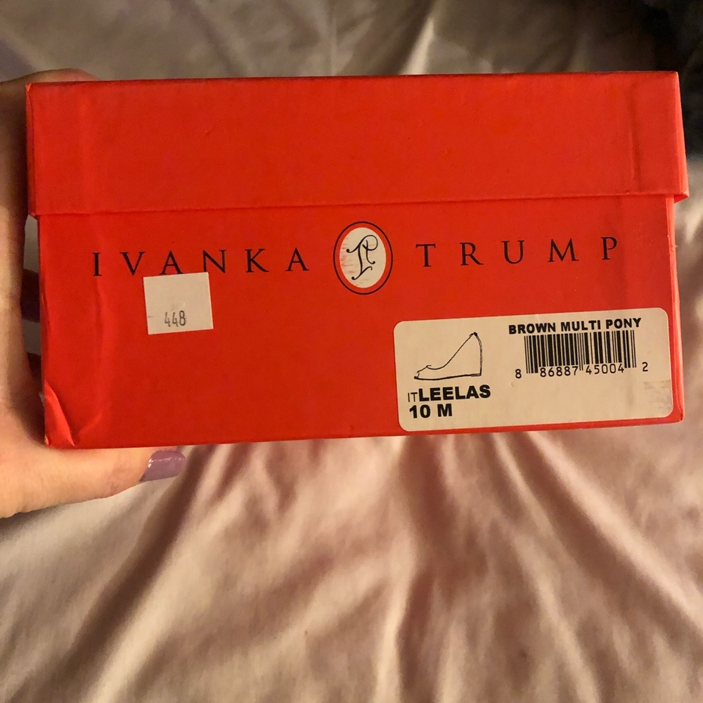 Ivanka Trump wedges.
